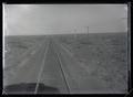 Train tracks through New Mexico