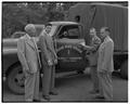 School of forestry engineering staff with Dean Paul M. Dunn, September 10, 1951