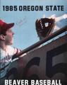 1985 Oregon State University Men's Baseball Media Guide