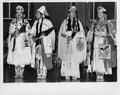 Miss Warm Springs and Miss Indian Northwest and two other young Indian women