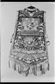 Chinese Woman's Quasi-Official Vest (Xiabei) with Court Insignia Badges (Buzi) for a Civil Official of Seventh Rank (Mandarin Duck) -- JV
