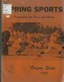 1951 Oregon State College Spring Sports Media Guide