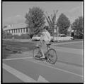 Bicycles on campus, Fall 1963