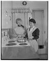 Home Economics students cooking, October 18, 1951