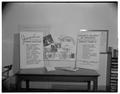 Journalism Department exhibit for 1951 high school senior day, April 16, 1951