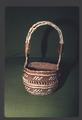 Siletz two-handle basket, artist Ida Bensel