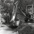 Man operating a bulldozer