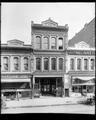 Store front, 3 buildings on 1st St., Portland.  Furniture, picture frame, and wallpapers stores, tenants.