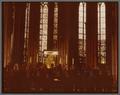 Choralaires sing before the Dreikoenigen Shrine in Koln Cathedral, July 13, 1973