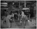 Students in foundry lab, January 25, 1951