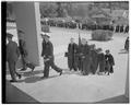 Commencement procession up the steps and into the coliseum, June 3, 1951