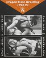 1992-1993 Oregon State University Men's Wrestling Media Guide