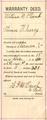 Warranty Deed From William M. Plumb to Thomas B. Searcy, December 13, 1901