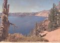 Crater Lake and Wizard Island, Crater Lake National Park, Oregon, Once a part of Wasco County 1854 to 1862