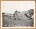 Indian Settlement near The Dalles, Ore. - 1900