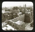 Traditional Mount Zion from tower over the Jaffa Gate, south