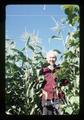 T. J. Starker with corn, Corvallis, Oregon, 1976