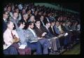 John Fryer and Carl Anderson in OSU Faculty Day audience, Oregon State University, Corvallis, Oregon, circa 1972