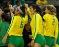 Volleyball huddle, 2017