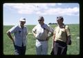 Tom Jackson, Wilbur Cooney, and Hugh Gardner touring Don Tschanz farm, Sheridan, Oregon, June 1972