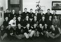 A group of OSC lettermen. Don Coons sits in the middle row, fourth from left.