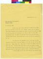 Letter to The Honorable Emi Kiyokaye from Mrs. Murray Warner dated September 23, 1919