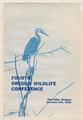 Program for 4th Oregon Wildlife Conference