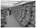 Interior of Memorial Union bookstore, Spring 1962