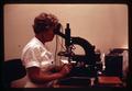 Faculty using microscope, Oregon State University, Corvallis, Oregon, circa 1965