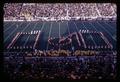 Oregon State University Marching Band performing in Autzen Stadium, Eugene, Oregon, circa 1969