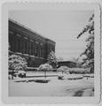 Campus Scenes; Snow [1] (recto)