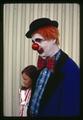 Rusty the Clown with girl, Oregon, circa 1970