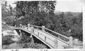 Trail bridge across Sutton Creek
