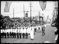 Parade in a downtown area.