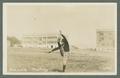 Clyde Hubbard punting, circa 1910