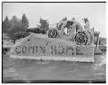 Homecoming parade float, November 1956