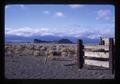 Fort Rock with corral fence, Oregon, November 1967