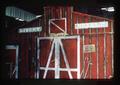 Livery stable mock-up at Pacific Livestock Expo, Oregon, 1977