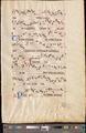 Leaf from a liturgical chant manuscript