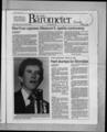 The Daily Barometer, November 1, 1984