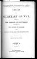 Report of the Secretary of War, being part of the Message and Documents Communicated to the Two Houses of Congress at the Beginning of the First Session of the Forty-Eighth Congress. In Four Volumes. Volume II. Part 3.