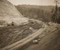 Construction of new Hwy 101 over Cascade Head