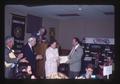 John Landers, Curtis Mumford, and Glen Page at Chamber of Commerce First Citizens Banquet, Corvallis, Oregon, February 1987