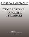 Origin of the Japanese Syllabary