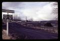 Road sign, Morrow County, Oregon, circa 1971