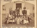 Union Street School (Blue School)  - 1892 - on Union Street at 6th, John Gavin, Supt. of Dalles Schools; Louis Rentoul, Teacher