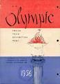 1956 U.S. Olympic Track Team exhibition meet program