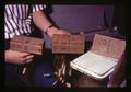 Civil Engineering angled roof models, Oregon State University, Corvallis, Oregon, circa 1970