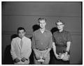 Science scholarship winners, 1956