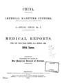Medical Reports for the Half Year Ended 31st March, 1888